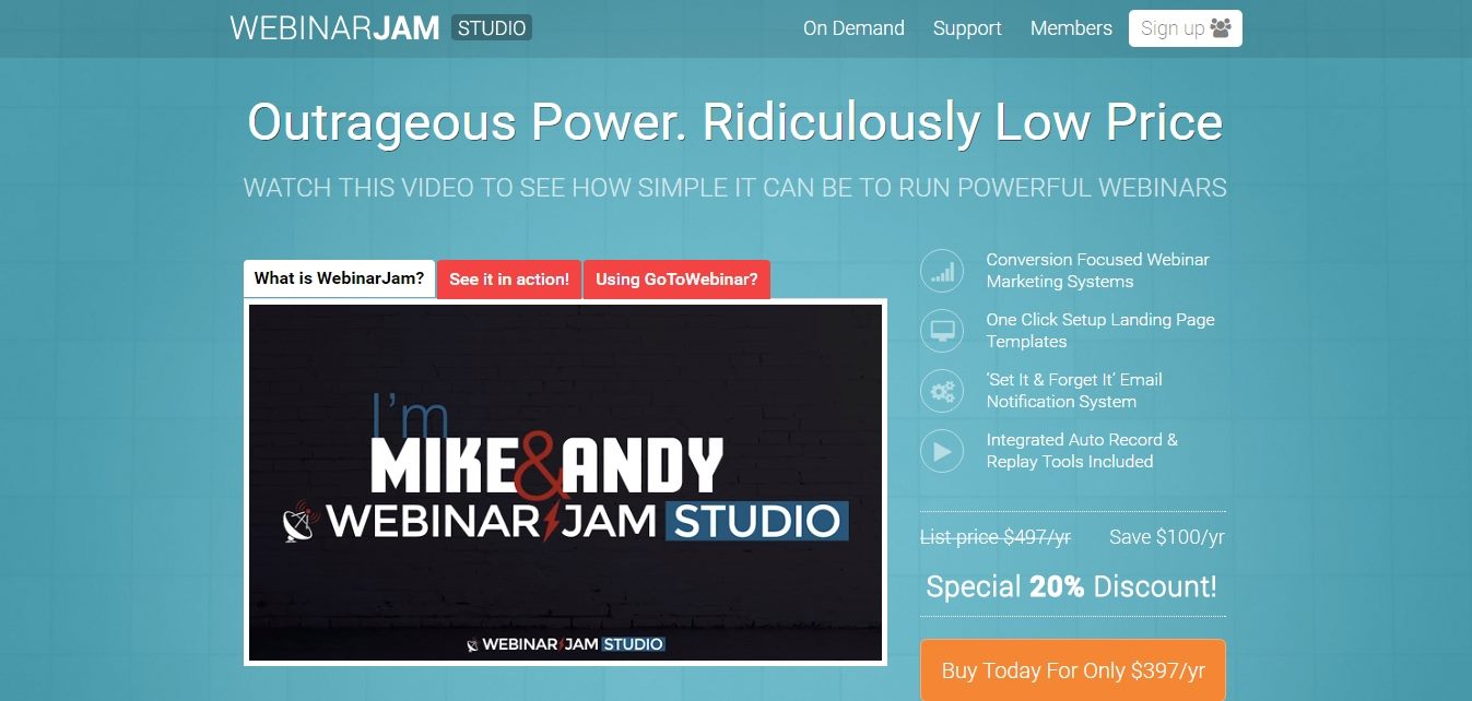 Webinar JAM Studio